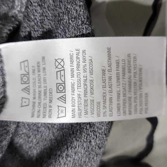 Logo by Lori Goldstein Gray Long Sleeve Tunic with Ruffle Hem Women's Size 3X - Picture 6 of 10